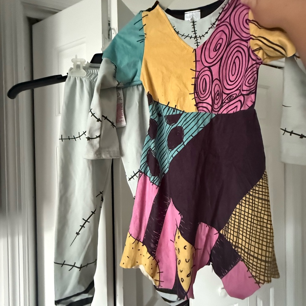 Disney Blue and Yellow Asymmetrical Sundress Costume